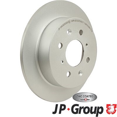 Jp Group 1x Bremsscheibe [Hersteller-Nr. 3463200300] für Honda von JP GROUP