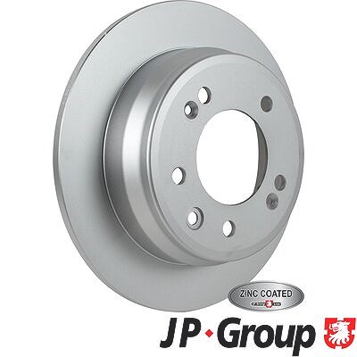 Jp Group 1x Bremsscheibe Hinterachse Voll [Hersteller-Nr. 3563200500] für Hyundai, Kia von JP GROUP