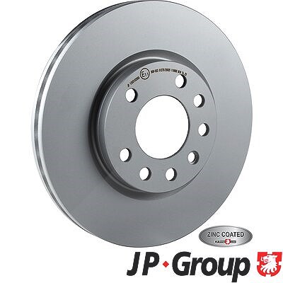 Jp Group 1x Bremsscheibe [Hersteller-Nr. 1263102900] für Opel von JP GROUP