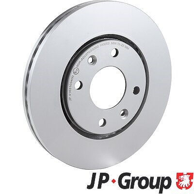Jp Group 1x Bremsscheibe [Hersteller-Nr. 4163103400] für Peugeot von JP GROUP