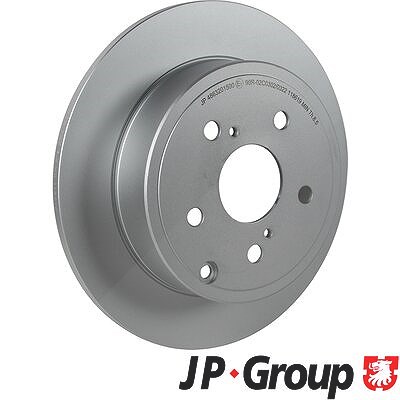 Jp Group 1x Bremsscheibe [Hersteller-Nr. 4863201500] für Toyota von JP GROUP