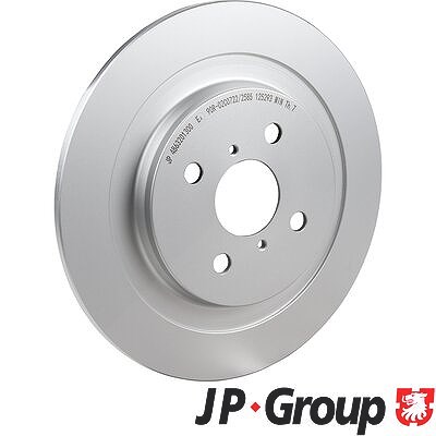 Jp Group 1x Bremsscheibe [Hersteller-Nr. 4863201300] für Toyota von JP GROUP