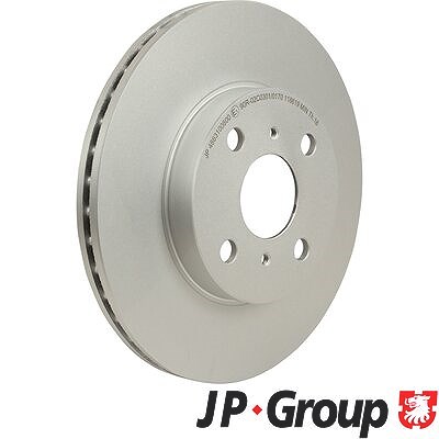 Jp Group 1x Bremsscheibe Vorderachse Belüftet [Hersteller-Nr. 4863100800] für Toyota von JP GROUP