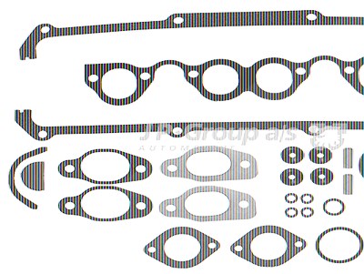 Jp Group Dichtungssatz, Kurbelgehäuse [Hersteller-Nr. 1118900510] für VW von JP GROUP