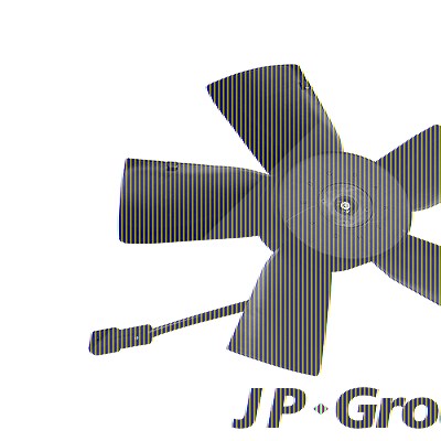 Jp Group Elektromotor, Kühlerlüfter [Hersteller-Nr. 1299100100] für Opel von JP GROUP