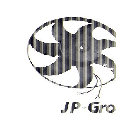 Jp Group Elektromotor, Kühlerlüfter [Hersteller-Nr. 1199104400] für VW von JP GROUP