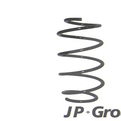 Jp Group Fahrwerksfeder [Hersteller-Nr. 1142204200] für Audi, Skoda, VW von JP GROUP