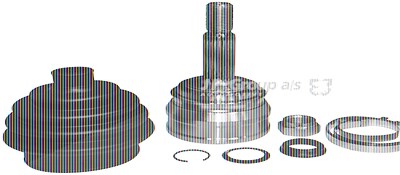 Jp Group Gelenksatz, Antriebswelle [Hersteller-Nr. 1143300910] für VW von JP GROUP