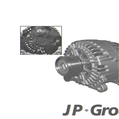 Jp Group Generator [Hersteller-Nr. 1190104200] für VW, Seat, Skoda, Mitsubishi, Audi von JP GROUP