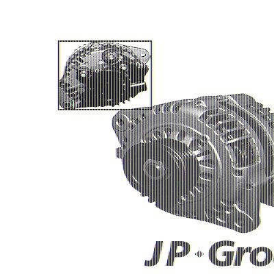 Jp Group Generator [Hersteller-Nr. 1290101200] für Honda, Opel von JP GROUP