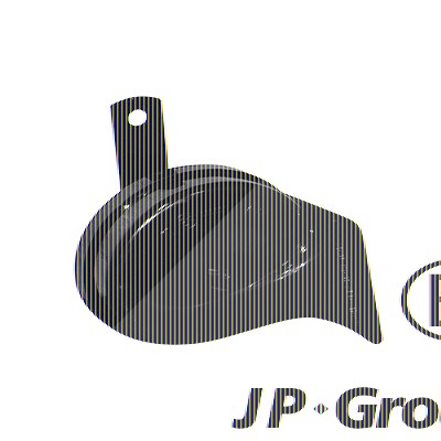 Jp Group Horn Hochton (Fanfare) [Hersteller-Nr. 1199500200] für Audi, Seat, Skoda, VW von JP GROUP