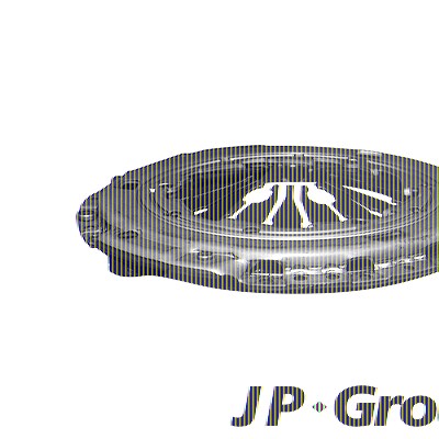 Jp Group Kupplungsdruckplatte [Hersteller-Nr. 1130101100] für Audi, Seat, Skoda, VW von JP GROUP