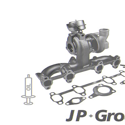 Jp Group Lader, Aufladung [Hersteller-Nr. 1117401300] für VW, Audi, Seat, Skoda von JP GROUP