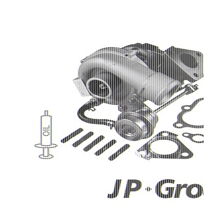 Jp Group Lader, Aufladung [Hersteller-Nr. 1517400200] für Ford von JP GROUP