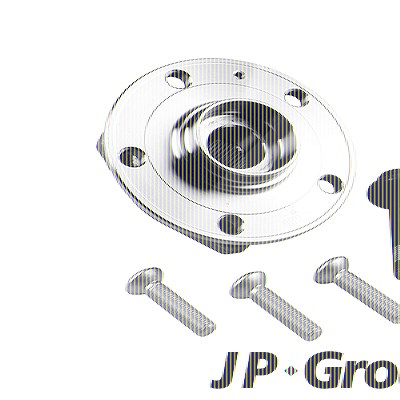 Jp Group Radnabe [Hersteller-Nr. 1141402200] für Audi, Seat, Skoda, VW von JP GROUP