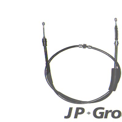 Jp Group Seilzug, Feststellbremse [Hersteller-Nr. 1570303800] für Ford von JP GROUP