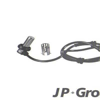 Jp Group Sensor, Raddrehzahl [Hersteller-Nr. 1197103600] für Audi von JP GROUP