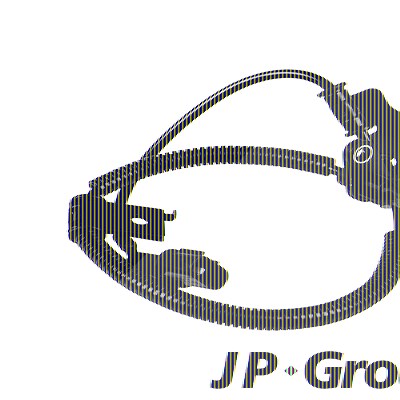 Jp Group Sensor, Raddrehzahl [Hersteller-Nr. 3697100180] für Kia von JP GROUP