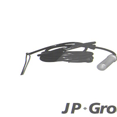 Jp Group Sensor, Raddrehzahl [Hersteller-Nr. 1197103000] für Mercedes-Benz, VW von JP GROUP