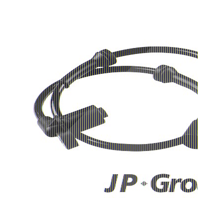 Jp Group Sensor, Raddrehzahl [Hersteller-Nr. 4397101300] für Renault von JP GROUP