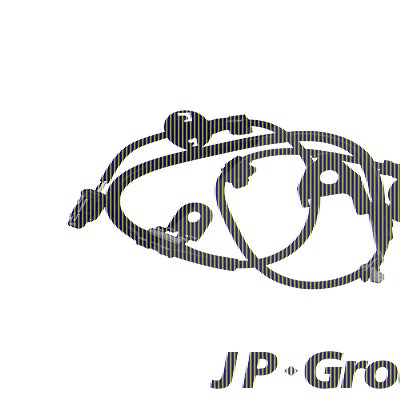 Jp Group Sensor, Raddrehzahl [Hersteller-Nr. 4897100380] für Toyota von JP GROUP