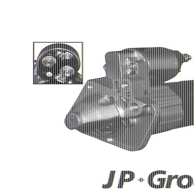 Jp Group Starter [Hersteller-Nr. 4390300700] für Nissan, Renault von JP GROUP