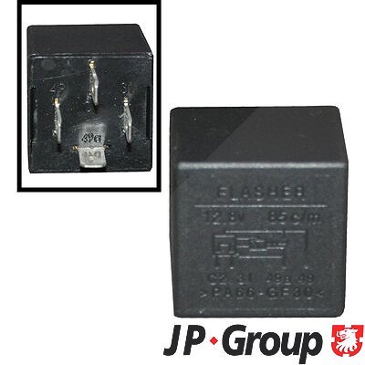 Jp Group Warnblinkrelais [Hersteller-Nr. 1199208400] für Audi, Seat, VW von JP GROUP