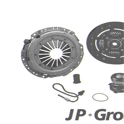 Jp Group Kupplungssatz [Hersteller-Nr. 1230407210] für Opel, Saab von JP GROUP