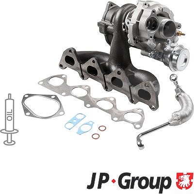 Jp Group Lader, Aufladung [Hersteller-Nr. 1117800410] für Audi, Seat, Skoda, VW von JP GROUP