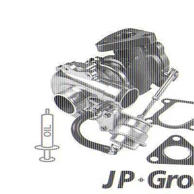 Jp Group Lader, Aufladung [Hersteller-Nr. 3917400200] für Mitsubishi von JP GROUP