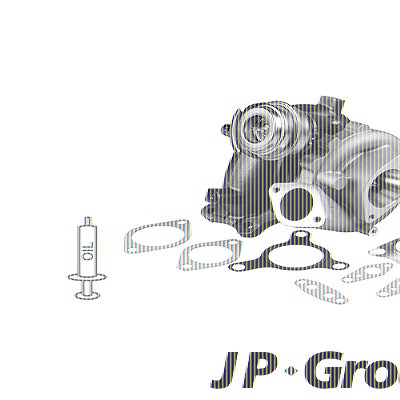 Jp Group Lader, Aufladung [Hersteller-Nr. 4017400500] für Nissan von JP GROUP