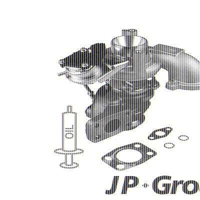 Jp Group Lader, Aufladung [Hersteller-Nr. 4117400400] für Citroën, Ford, Peugeot von JP GROUP