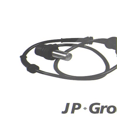 Jp Group Sensor, Raddrehzahl [Hersteller-Nr. 1197104000] für Audi von JP GROUP