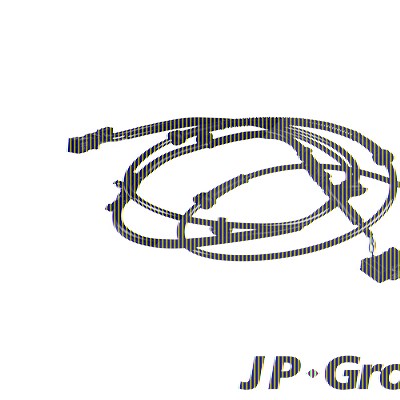 Jp Group Sensor, Raddrehzahl [Hersteller-Nr. 1197106600] für Audi von JP GROUP