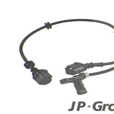 Jp Group Sensor, Raddrehzahl [Hersteller-Nr. 1197106800] für Ford, Seat, VW von JP GROUP