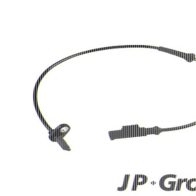 Jp Group Sensor, Raddrehzahl [Hersteller-Nr. 1297103300] für Abarth, Alfa Romeo, Fiat, Opel von JP GROUP