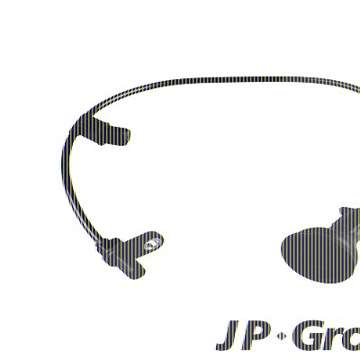 Jp Group Sensor, Raddrehzahl [Hersteller-Nr. 1397104000] für Mercedes-Benz von JP GROUP