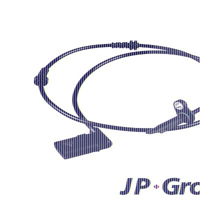 Jp Group Sensor, Raddrehzahl [Hersteller-Nr. 1397106570] für Mercedes-Benz von JP GROUP