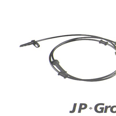 Jp Group Sensor, Raddrehzahl [Hersteller-Nr. 3397102400] für Citroën, Fiat, Peugeot von JP GROUP