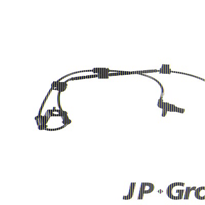 Jp Group Sensor, Raddrehzahl [Hersteller-Nr. 3697104280] für Kia von JP GROUP