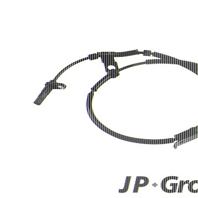 Jp Group Sensor, Raddrehzahl [Hersteller-Nr. 3697104380] für Kia von JP GROUP