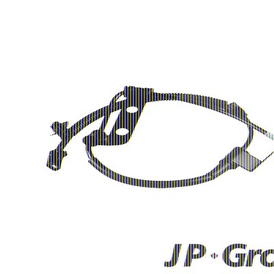 Jp Group Sensor, Raddrehzahl [Hersteller-Nr. 3697104580] für Hyundai, Kia von JP GROUP