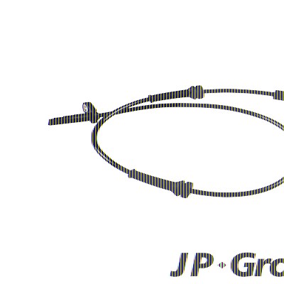 Jp Group Sensor, Raddrehzahl [Hersteller-Nr. 4097102200] für Nissan von JP GROUP