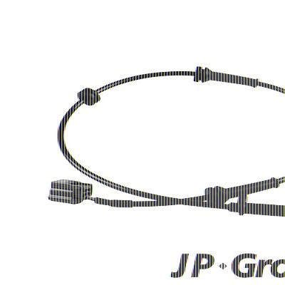 Jp Group Sensor, Raddrehzahl [Hersteller-Nr. 4097103000] für Nissan, Renault von JP GROUP