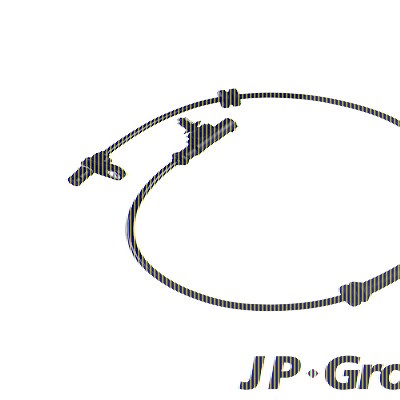 Jp Group Sensor, Raddrehzahl [Hersteller-Nr. 4097104870] für Nissan von JP GROUP