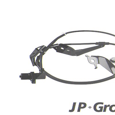 Jp Group Sensor, Raddrehzahl [Hersteller-Nr. 4897105370] für Toyota von JP GROUP