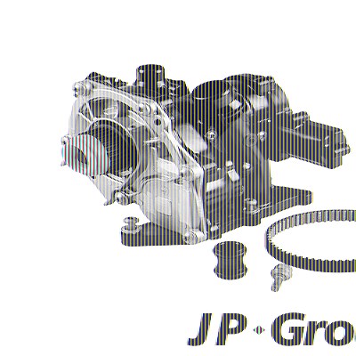 Jp Group Thermostatgehäuse [Hersteller-Nr. 1114515710] für Audi, Seat, Skoda, VW von JP GROUP