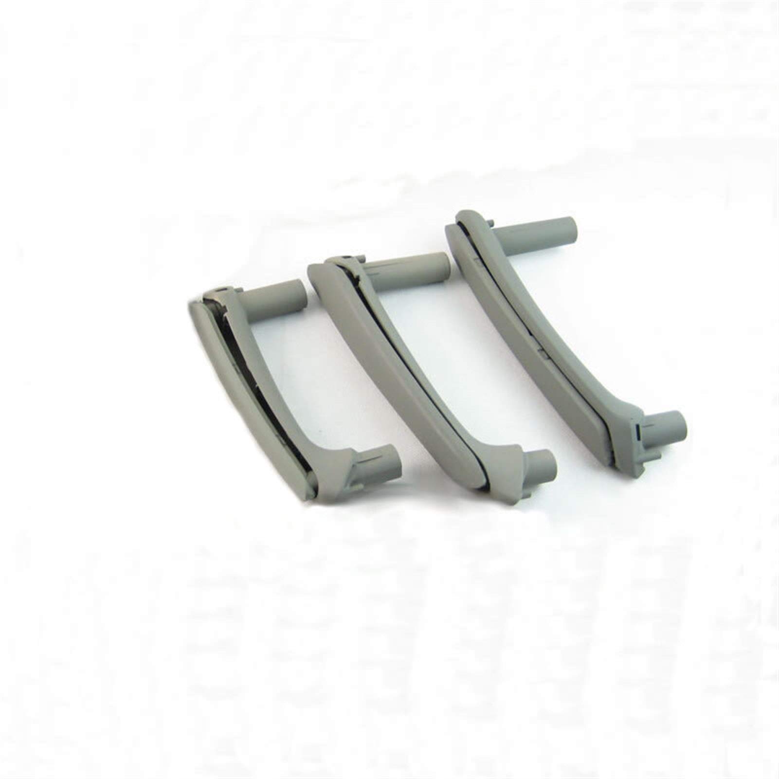 JPLZOM 3 Teile/Satz Grau Beige Schwarz Innen Tür Griff, for VW, for Passat, for B5 Innere Armlehne Autotürgriffabdeckung(Grey) von JPLZOM