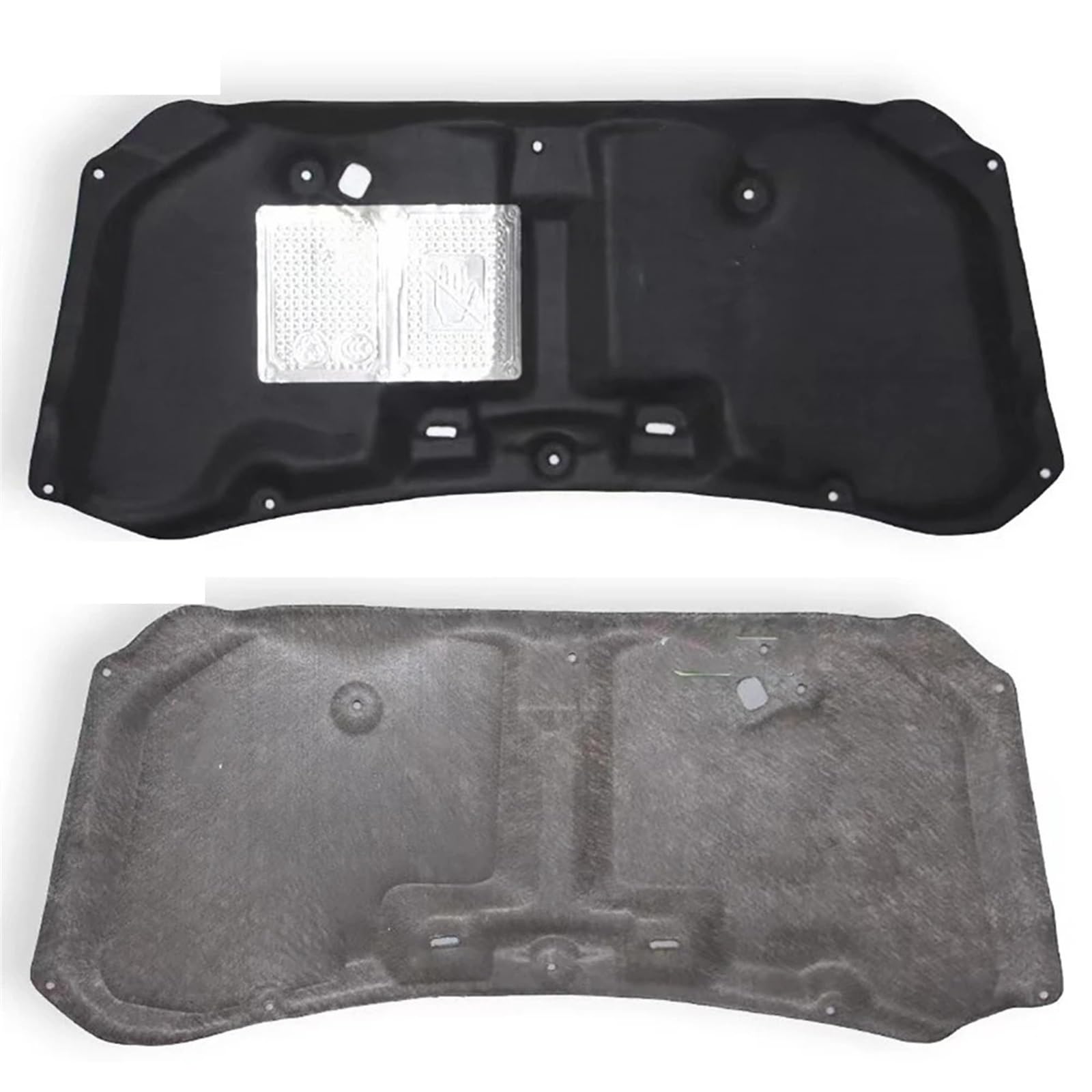 JPLZOM Auto-Front-Motorhauben-Schall-Wärmedämmungs-Wattepad, for City 2008–2019, Aluminiumfolie-Wärmedämmungsmattenbezug Motorhaube vorne für Autos(for 2008-2014) von JPLZOM