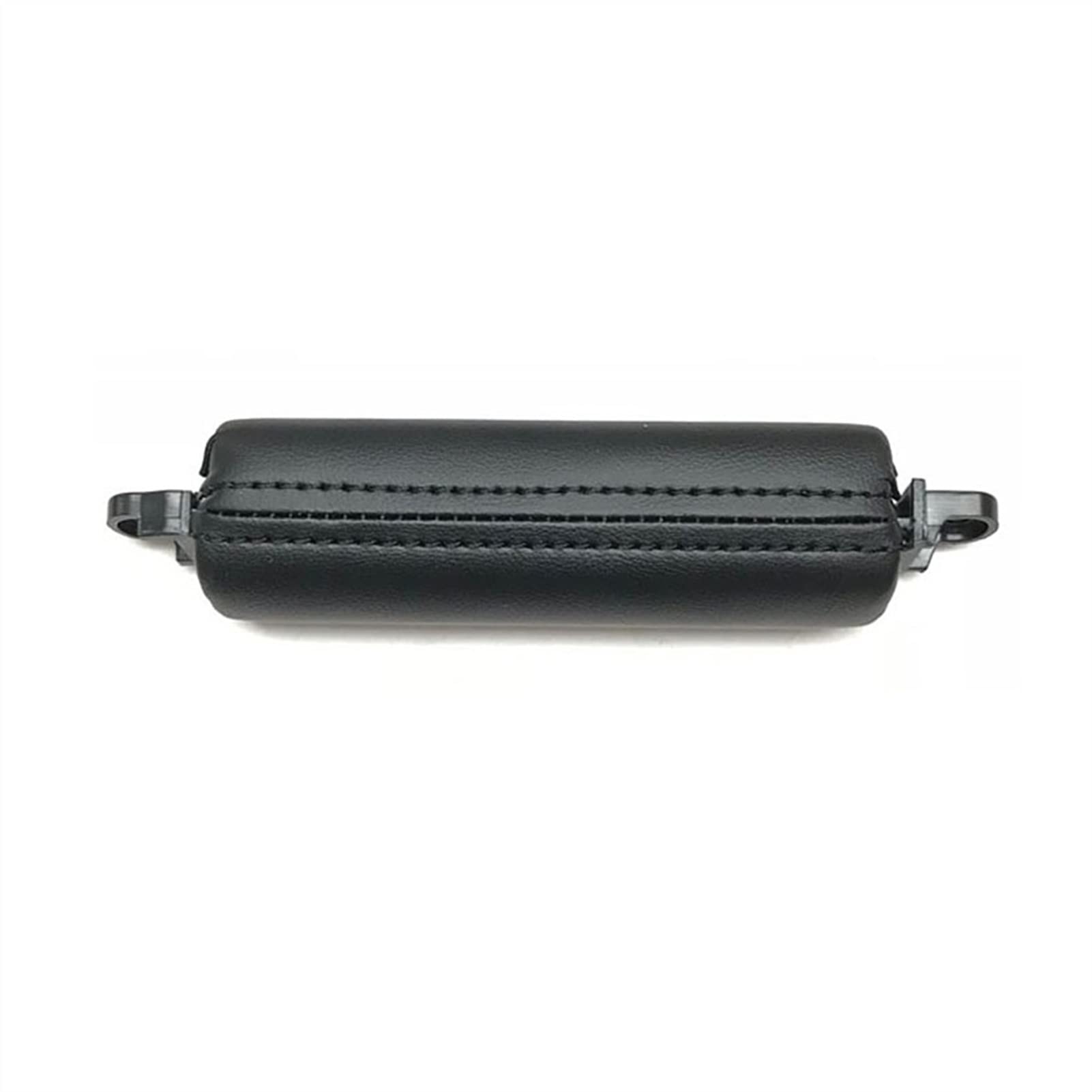 JPLZOM LHD RHD Innenausstattung Auto Fahrer Leder Türgriff Ersatz, for VW, for Touareg, 2003-2010 Autotürgriffabdeckung(Black) von JPLZOM